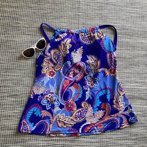 Maxine  Tropical Floral  Swim Suit Top 12